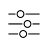 Filtering, sort, filter Icon