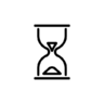 Hourglass, time, hour Icon