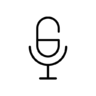 Media, sound, music, voice, record, audio, mic, microphone Icon