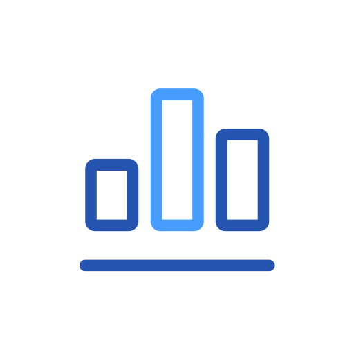 marketing, statistics, analytics, business, graph, chart Icon