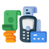 оплата, способ, dataphone, Билл, деньги, кредитная карта значок