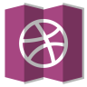 Dribbble, 社会网络 图标