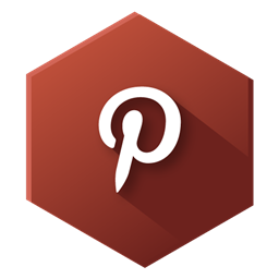 pinterest สังคมสงเครือข่าย ไอคอน
