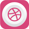 Dribbble, 社会网络 图标