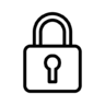 挂锁, 安全, 锁定, 电子商务 图标