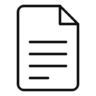 Icono Archivo, tipo de archivo, documento