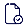 Page, paper, file, document, checked, check Icon