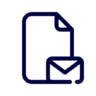 Page, paper, file, document, mail, email, envelope Icon