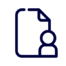 Page, paper, file, document, user Icon
