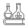 Onderzoek, ecologie, lab, kennis, leren, wetenschap, onderwijs, biologie Pictogram