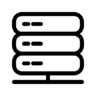 服务器, 技术, 储存, 电脑, 电子, 硬件, 装置 图标