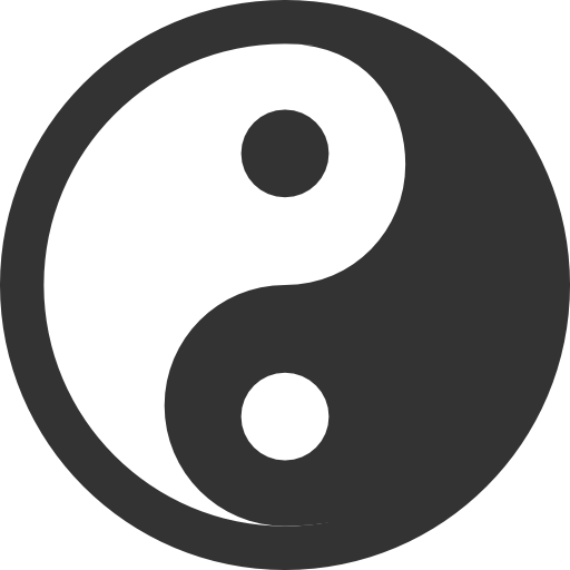 yin yang 아이콘