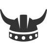 Viking helmet, viking Icon
