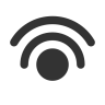 Dubbele tik toepassing, signaal, wifi, doble, Grif Pictogram