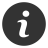 ícone Informações