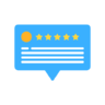 Love, like, review, feedback Icon