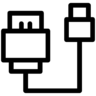 技术, 通信, 网络, 数据, 互联网, 有线 图标