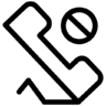 Telephone, sign, mobile, phone, call, communication Icon