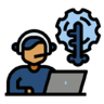 Icono Problema, resolver, observación, conecte, clave, solución