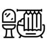 浴室, 浴缸 图标