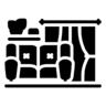 客厅, 沙发, 家, 的房子 图标