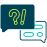 Speech, comment, conversation, communication, talk, chat, question Icon