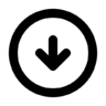 Circle, left, arrow Icon