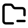 Map, min Pictogram