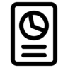 анализ, график, аналитика, финансы, отчет, бизнес значок