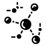 Molecuul, wetenschap, chemie Pictogram
