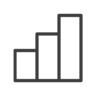 Signal, computer, bar chart, chart Icon