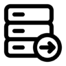 Ui, 数据库, 网, 服务器 图标