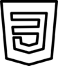 Css, 应用程序, 智能手机 图标
