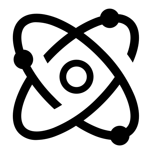 Icona atom, linea