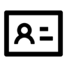 Idcard Pictogram