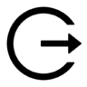 Afmelden Pictogram