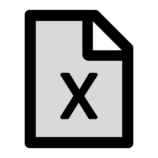 파일, excel 아이콘