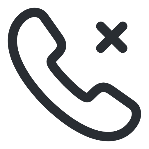 call, remove Icon
