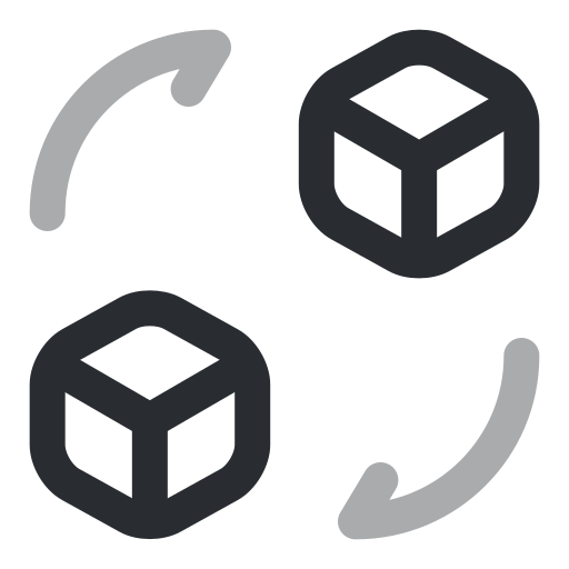 convert, d, cube Icon