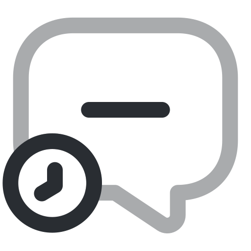 message, time Icon