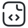Document, code Icon
