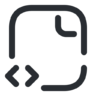 Document, code Icon