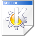 koffice, k, kantor Ikon