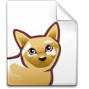 Метафонт кошка Метафонт, metafont cat значок