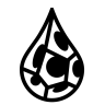 Kristallisieren Symbol