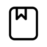 书签, 本书 图标