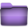 ícone Violeta, windows 11, pasta roxa, pasta