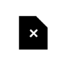 Archive, page, folder, paper, document, file, delete Icon