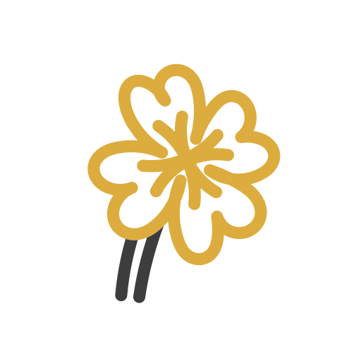 三叶草, 花, 性质 图标