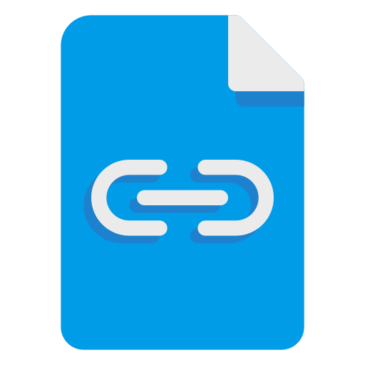файл, папки, документы, вектор, веб, ссылка, гиперссылка, URL-адрес значок